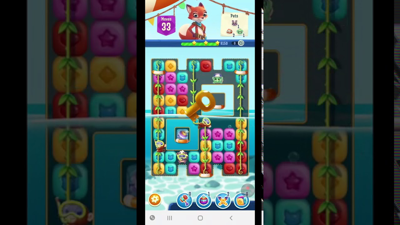 Pet Rescue Puzzle Saga Level 887 ~ No Boosters toy blast mod apk revdl