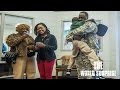 Soldier Returns Home from Overseas, Surprises Son at School