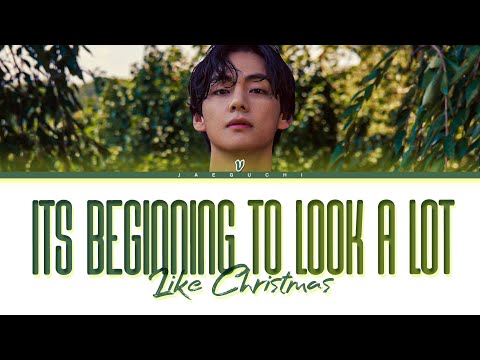 BTS V - It’s Beginning To Look A Lot Like Christmas (cover)