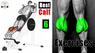 افضل 6 تمارين تعمل علي ضخامة عضلة السمانة | Calf Muscle Exercises