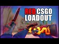 The ULTIMATE RED Themed CS:GO Loadout 2020 Edition!