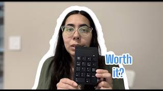 Portable USB Numeric Keypad for Laptops