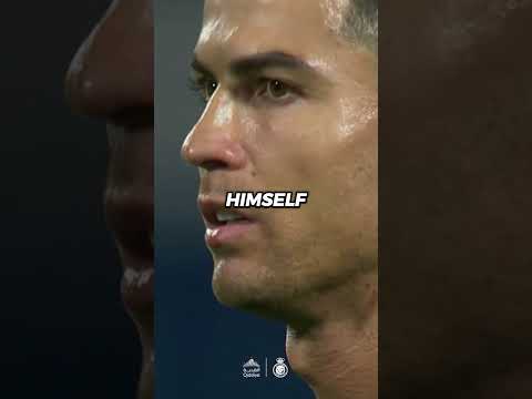 RONALDO&#39;S WORDS TO MOTIVATE HIMSELF BEFORE TAKING THE FREE KICK 