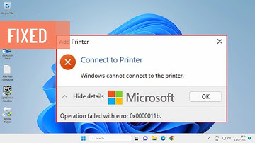 How To Fix Operation Failed Error 0x0000011b in Windows 10/11 (FIXED)