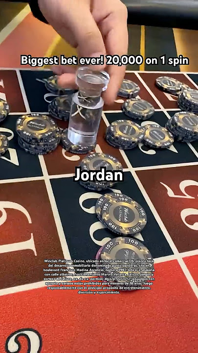20,000 on 1 spin ! Biggest bet in my life on roulette! I won 48,300 with lucky 23 #roulette #bet