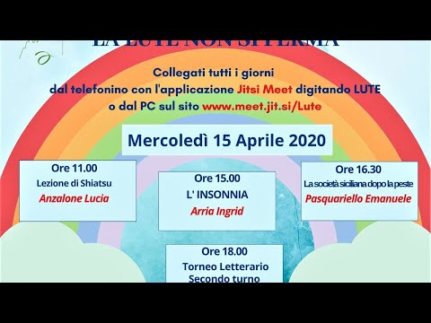17 aprile 2020 - La società siciliana dopo la peste