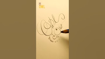 The Shocking Truth About Owl Calligraphy That Will Change Everything #calligraphy #art