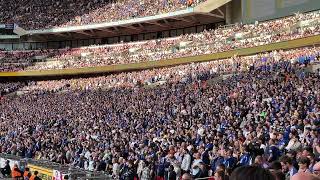 Fa Cup Semi Final Chelsea fans V Crystal Palace at Wembley 17/04/04