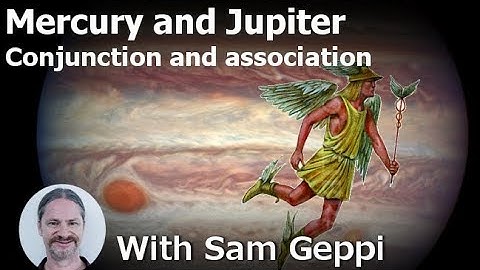 Mercury and Jupiter Conjunction and Associations in Vedic Astrology