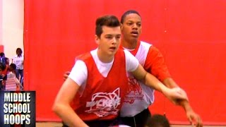 Balsa Koprivica vs Nobal Days - Top Big Men in 2019 Battle at Buckeye Prep Showcase