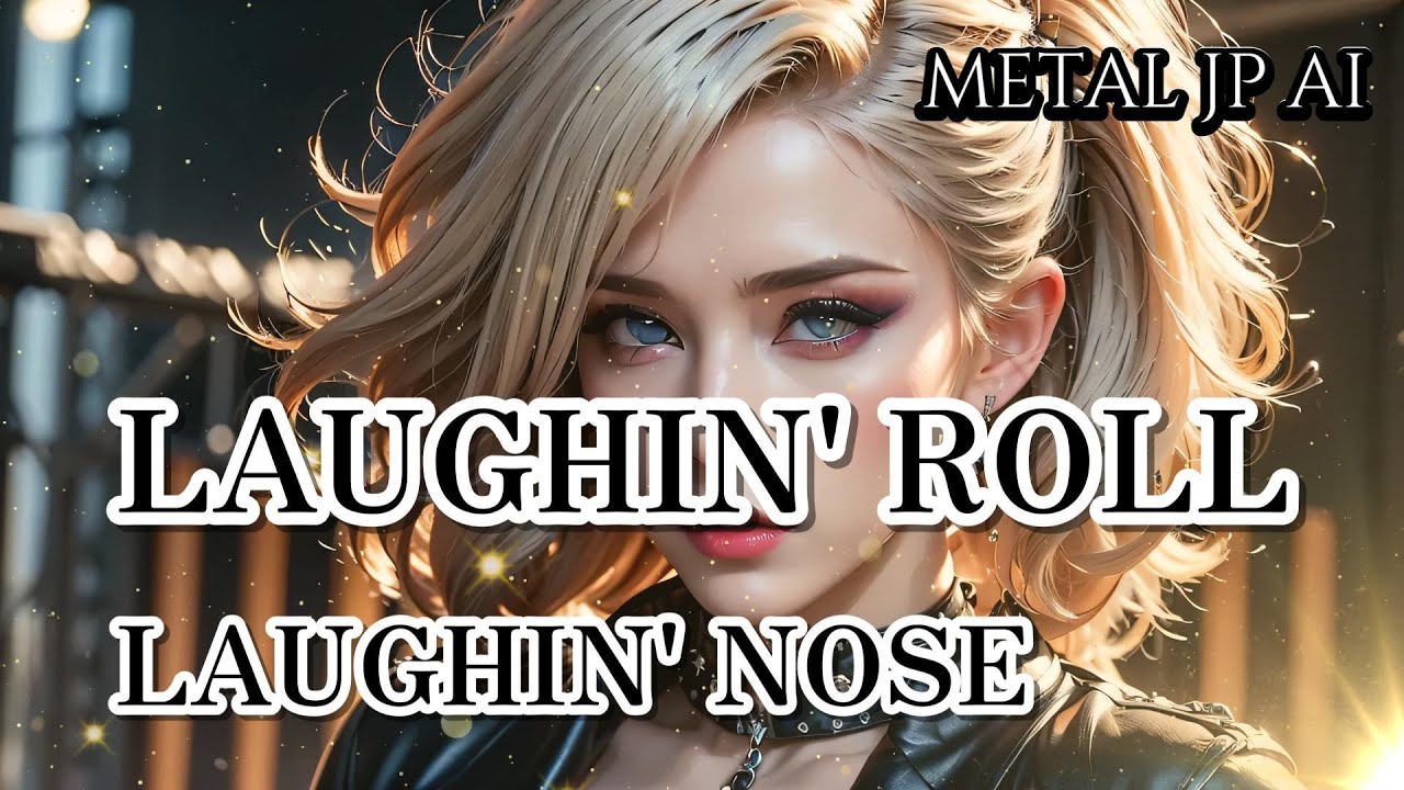 LAUGHIN' NOSE【LAUGHIN' ROLL 】AIメタル女子がカバーした　AI cover J-Rock