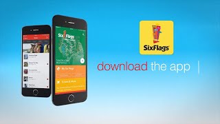 Six Flags Mobile App Television Commercial Promo Media Informative screenshot 2