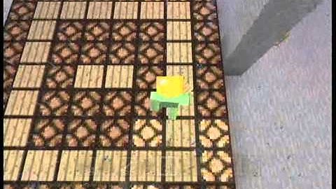 Craft This! Minecraft XBOX 360 Tutorial Video -  Make a Redstone Lamp Sidewalk or Floor (TU12)