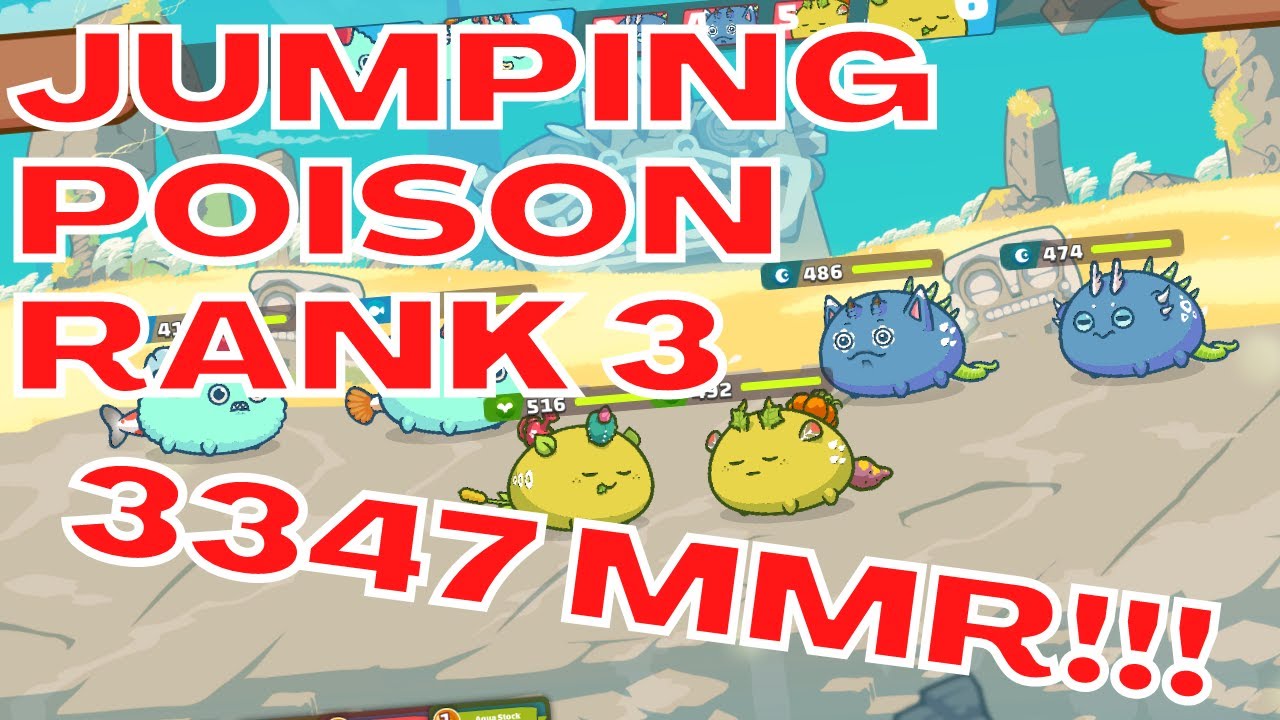 Rank 3 3347 MMR Plant Dusk Dusk Jumping Poison META | Season 20 | Axie Infinity