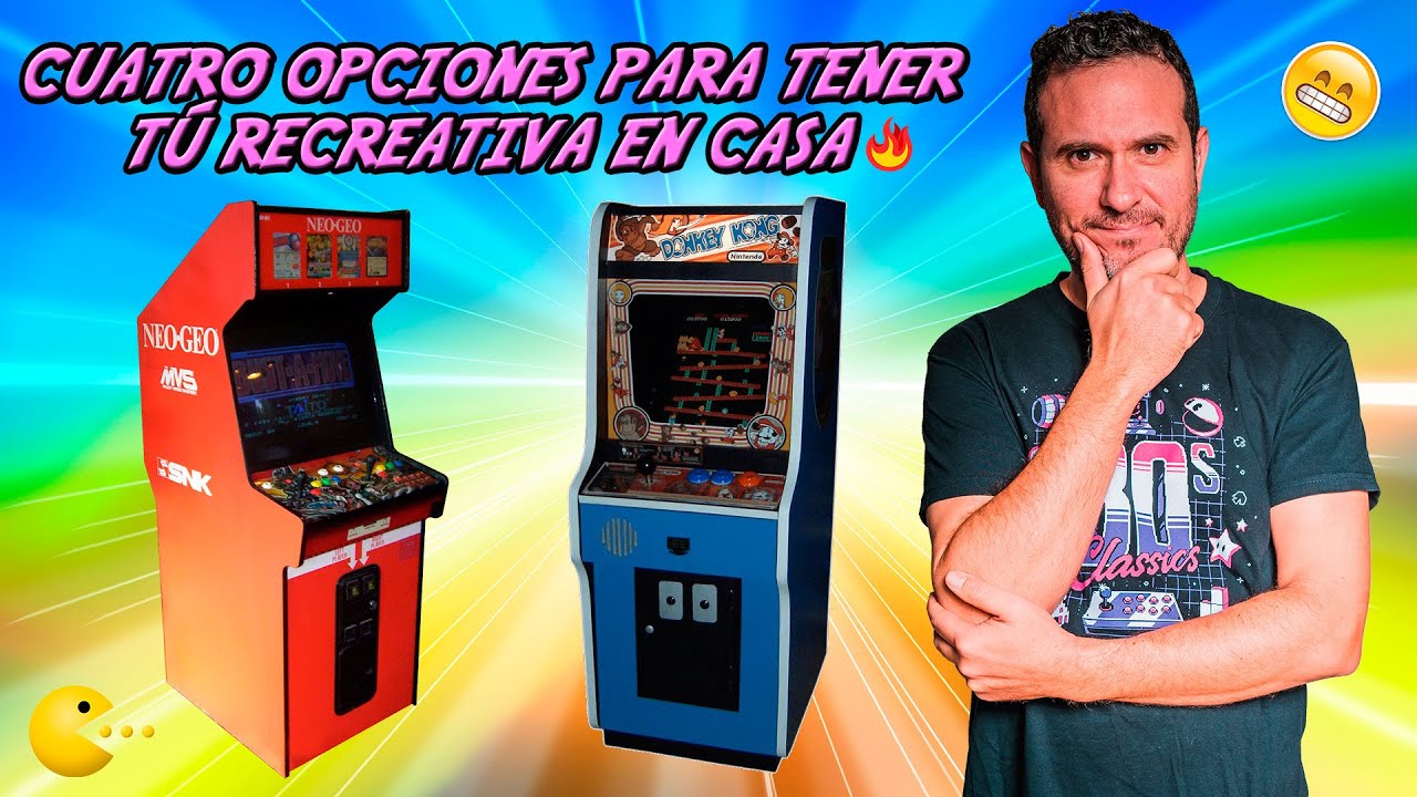 Guía de compra de máquinas arcade retro: cómo elegir y dónde comprar por  internet