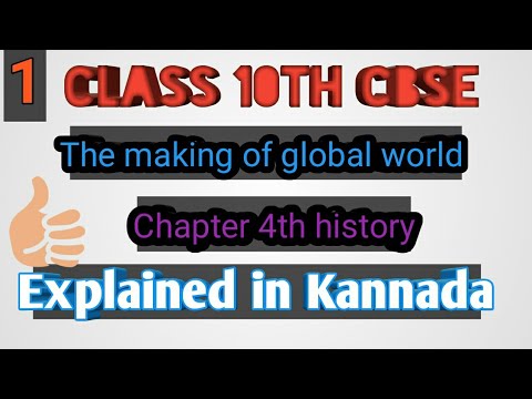 The making of global world class10th Explained in Kannada video 1