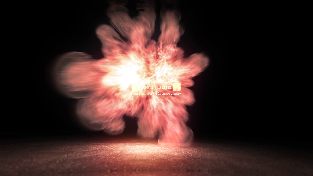 FX Studio - Animated explosion logo