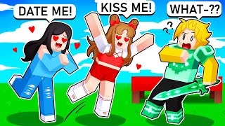 WEIRD GIRLS Try To ONLINE DATE ME (Roblox Bedwars)