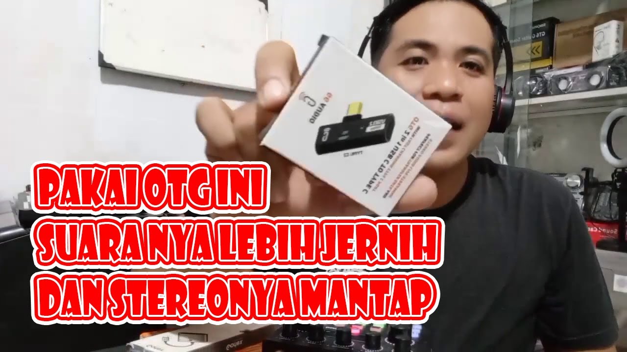 OTG TERBAIK, CARA PASANG OTG BIAR LIVE MUSIKNYA BAGUS DAN STEREO