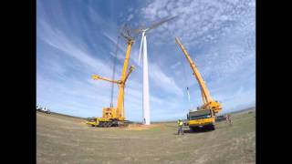 Walkaway wind farm (time lapse)