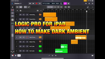 Logic Pro For iPad - How To Make Dark Ambient Music - Tutorial