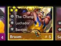 BRAUM 3 STAR⭐⭐⭐1v9 - I HAD TO SELL MY ENTIRE BOARD | TFT Set 15