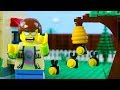 Lego city beehive attack fail stop motion lego bees attack billy  lego city  billy bricks