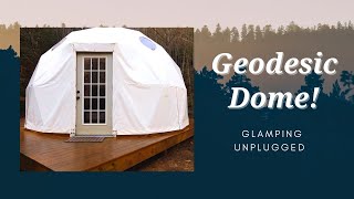 Geodesic Dome! | Glamping Unplugged Boone, NC Airbnb Experience