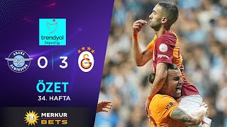 Merkur-Sports | Adana Demirspor (0-3) Galatasaray - Highlights\/Özet | Trendyol Süper Lig - 2023\/24