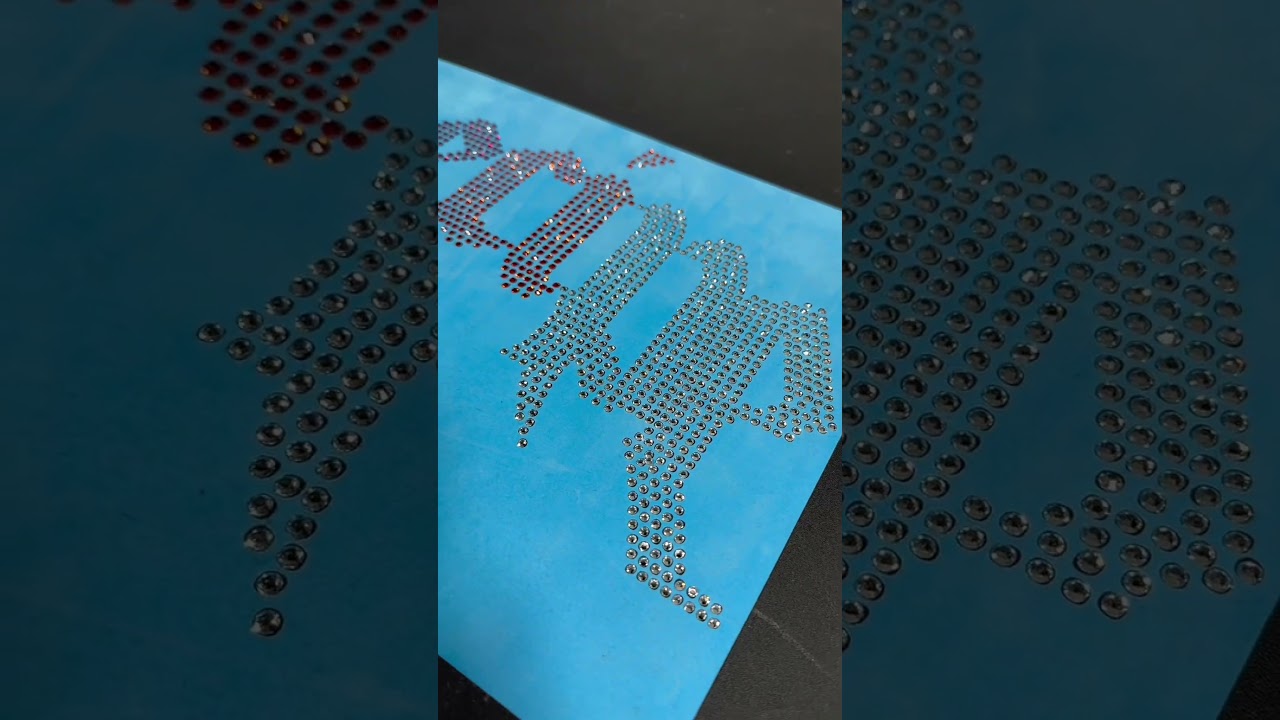 Можно ли сделать перевод страз с помощью Cricut? (Урок) 