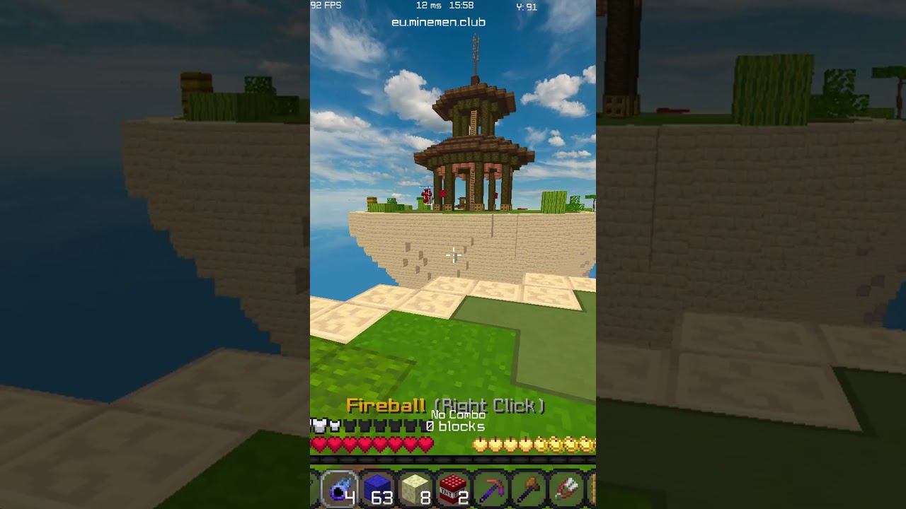 crazy Fb fight #minecraft #gameplay #bedwars #hypixel #gaming #pvp #mc #minecraftpvp