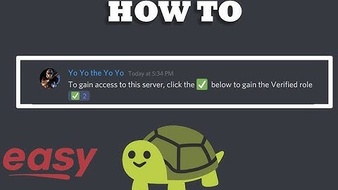 HOW TO Set Up An EASY Verification System With Carl Bot *NEW UPDATE* 2021 WORKING