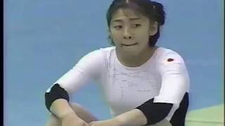 体操 橋口美穂 1996年中日杯 床運動 Youtube