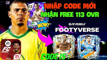 FC MOBILE VN :NHẬP 5 CODE MỚI NHẬN FREE 109 - 113 OVR VÀ GEM MIỄN PHÍ SỰ KIỆN QUẢ BÓNG VÀNG CỰC XỊN