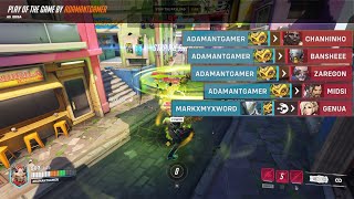 Overwatch 2: Orisa Ultimate PENTA KILL