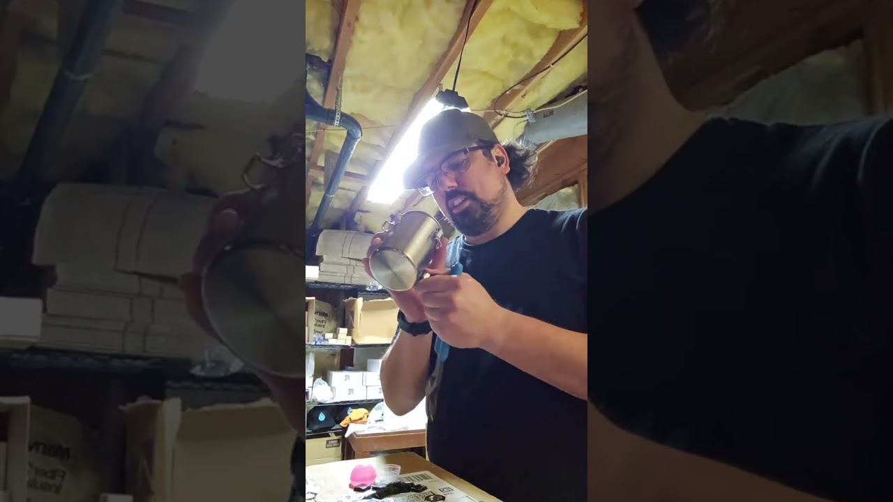 Just over here building ASG Nano canister in my basement! 🤣