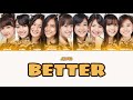JKT48 - BETTER (Lyrics Color Coded) - Wisuda Kelopak Kelopak Bunga Sakura