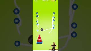 Rope Slash Level 31 Rope Gameplay Rope Slash Videos By LOOKUP GAMING Rope Slash #shorts #RopeSlash screenshot 3