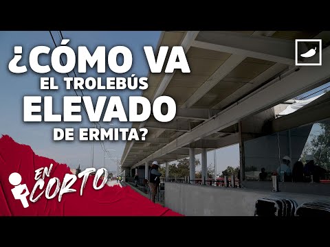 Ya merito: el Trolebús Elevado estará listo en noviembre