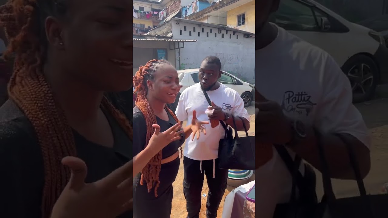 Chauffeur et la maman. Le comportement des vendeuses Abidjan.