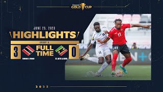 Trinidad & Tobago 3-0 St Kitts & Nevis | 2023 Gold Cup