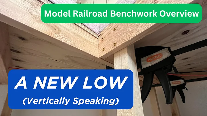 Simple Model Railroad Benchwork-Model Railroad Benchwork Overview