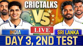 🔴 IND vs SL, Day 3, 2nd Test, Live Match Today, Live Cricket Score Commentary, India v Sri Lanka
