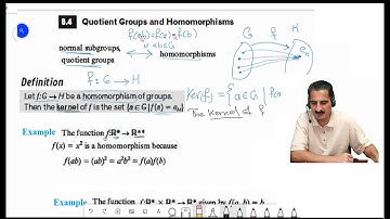 Quotient Groups and Homomorphisms
