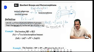 Quotient Groups and Homomorphisms