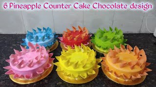 Top 10 pineapple Amazing Cake design Full Chocolate Cake Garnish