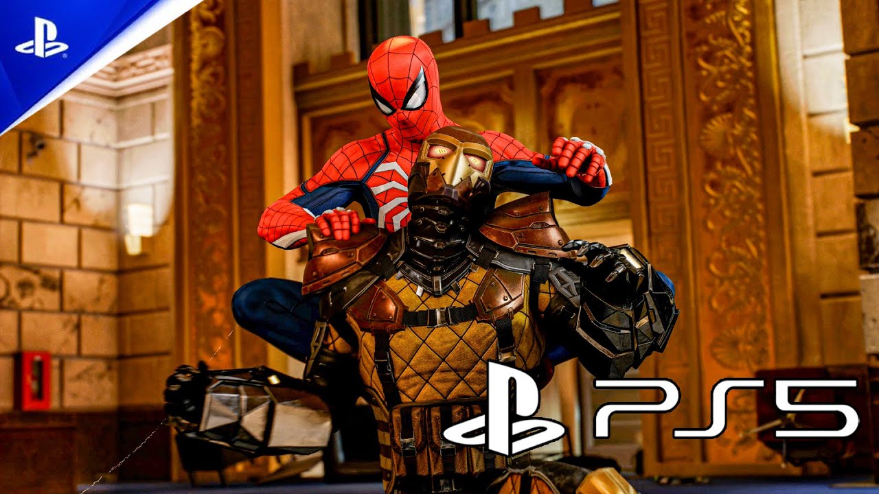 Spider-Man - Herman Schultz/Shocker Boss Fight gameplay | PS5 Games 4k
