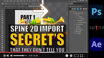 Mastering Spine 2D: Pro Workflow Series (Part 1 – Art Slicing & Naming the Right Way ( हिंदी )