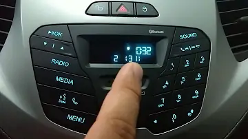 Como mudar o horário do Ford Ka?
