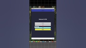 Aanmeldingsapp in MIT App Inventor #shorts #app